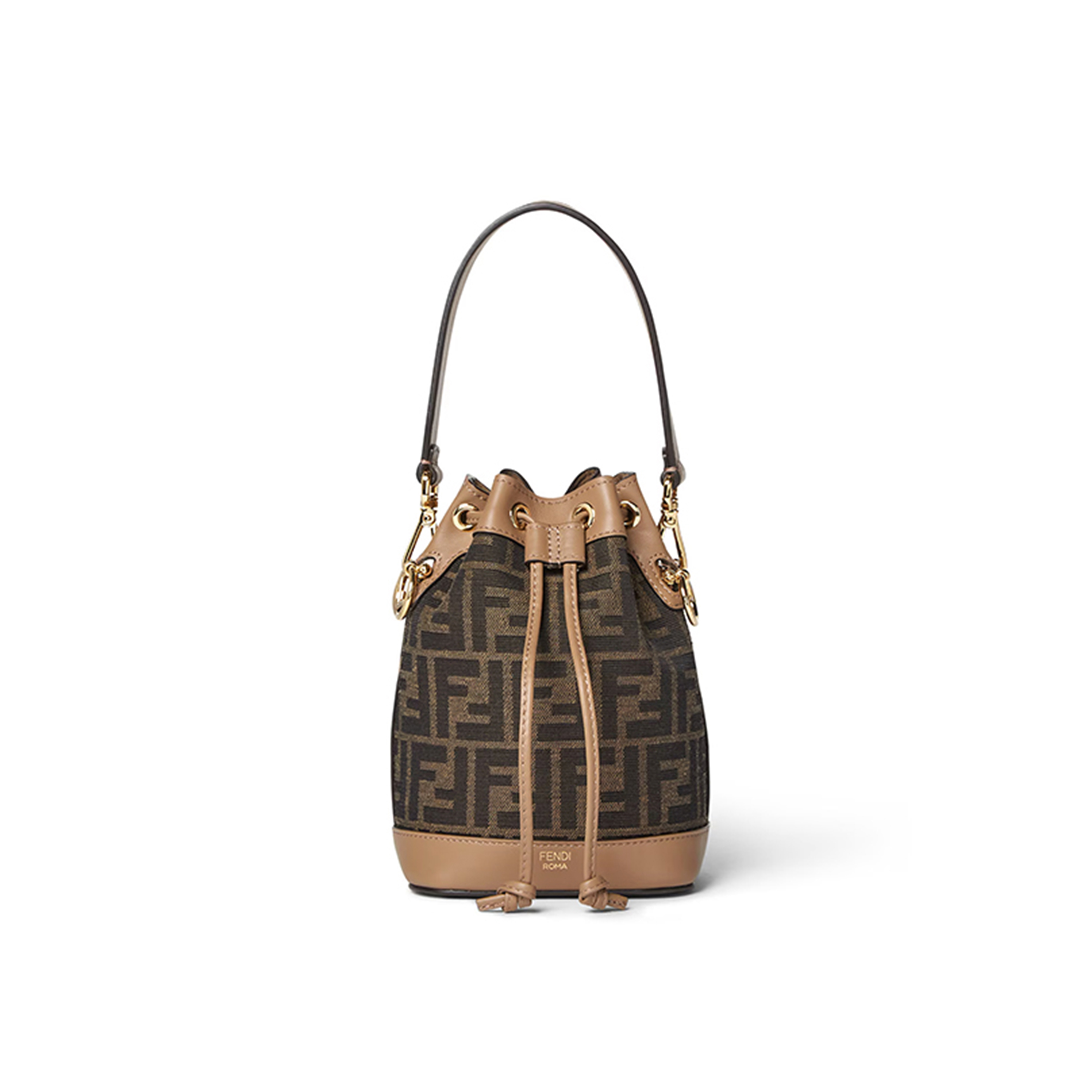 FENDI MON TRESOR FABRIC BROWN 8BS093ALP3F1AOE (18*14*12cm)
